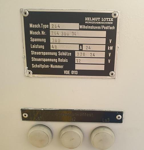 Gebraucht Hydraulische Tafelschere Lotze 264.3000 x 8