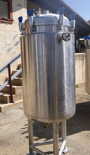 Used Reactor, 79 Gallon, 316L S/st, Jkt, 50 PSI, Precision, A #S744226