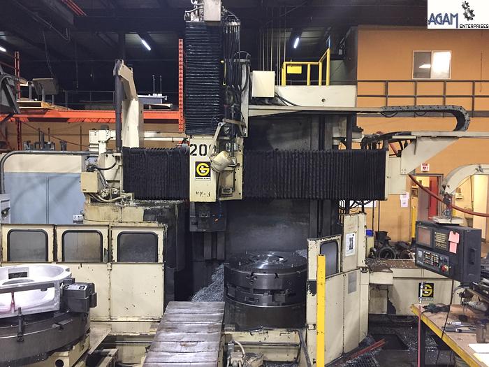 Used Giddings & Lewis 48 CNC VTL 