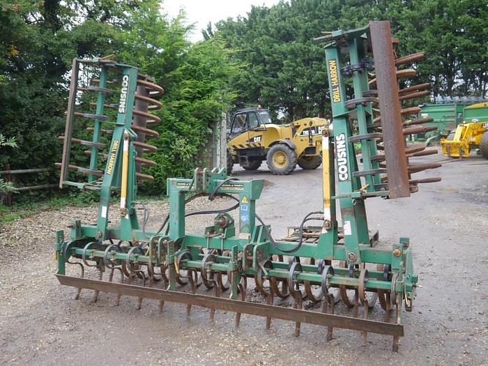 Used Cousins Drill Harrow