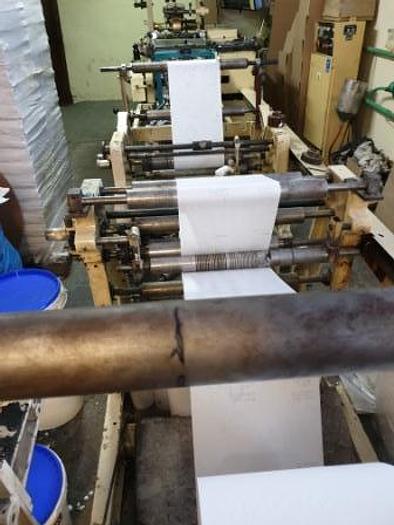 Used TATRAN  - SOS paper bag making machine with In-line 4 colors printer