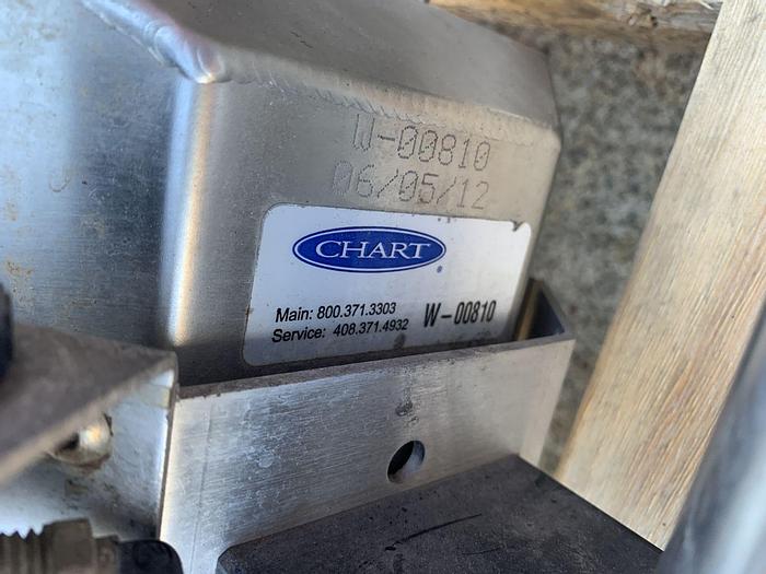 Used Filler, Bottle, Nitrogen Doser, Chart Inc., S/st, Cryotech, #S744306