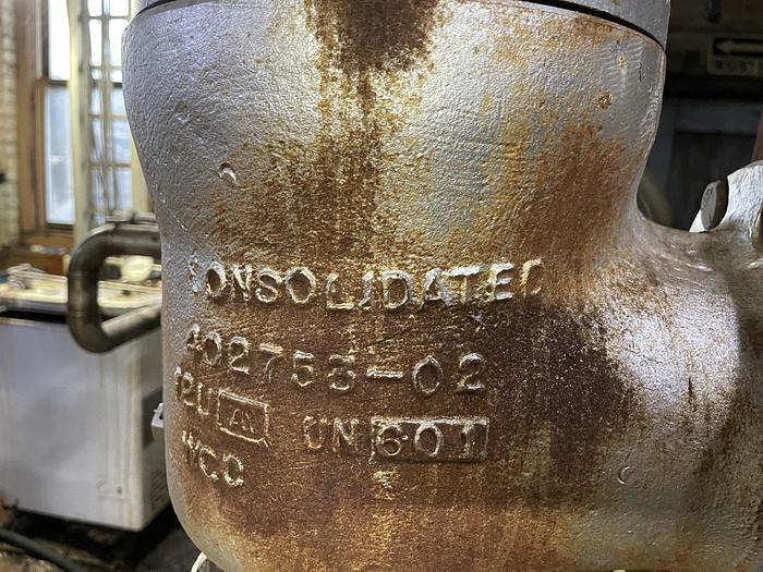 Used ALLIED VALVE, INC. S/S ACID BOILER VALVE