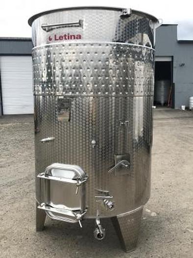 New Stock Letina 805Gal/3050L Variable Capacity Jacketed Storage Tank
