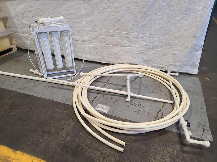 Used Disc Filter System B1-AZA Plating Chemical Tank Filtering