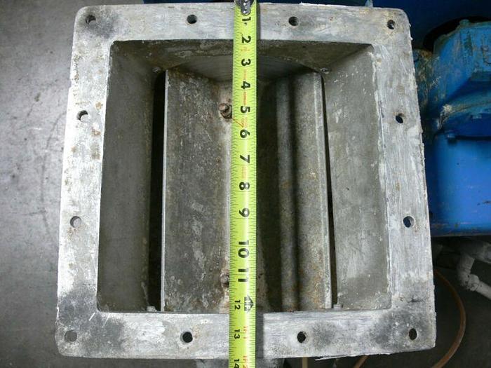 Used Conveyor Systems Mechanical Contractors RV.-4 Powder Hopper w/ 5HP Baldor Motor