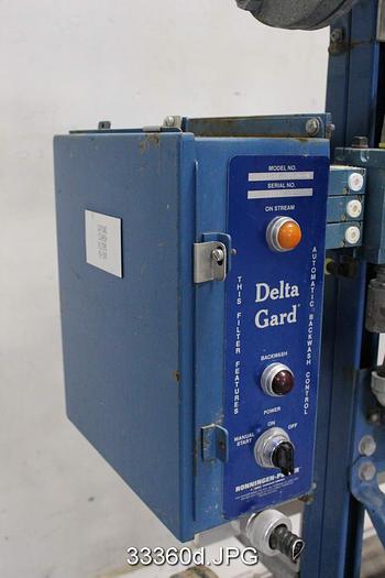 Used Ronningen Petter SS84-1526-BW-MX-AUTO 2-Bank Canister Filter with Automatic Backwash #33360