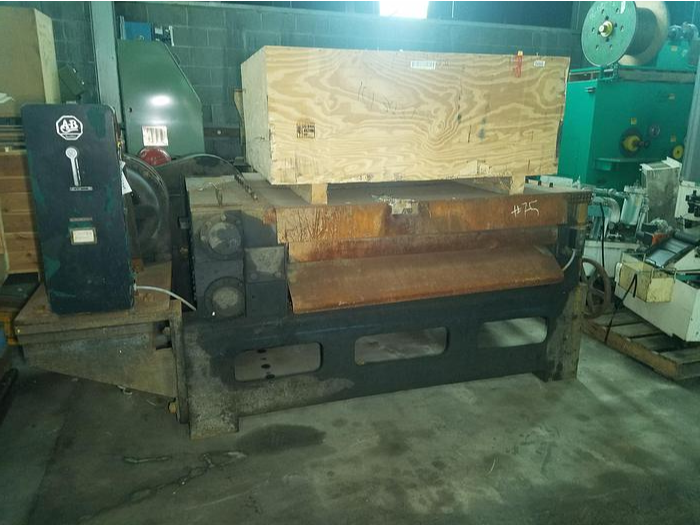 Used 54"x .102" McKay Precision Straightener / Leveler