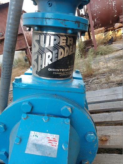 Used Shredder, Franklin Miller, Mdl SS4-8000, Disintegrator, 4", #C741991