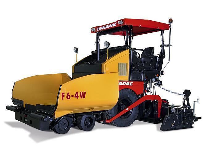 Usado Pavimentadora Dynapac F6-4W