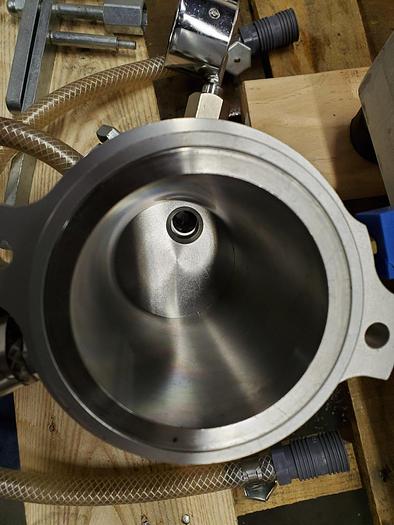 Used 0.6 LITER WAB-GLEN MILLS DYNO MILL HORIZONTAL MEDIA MILL – S/S – JKTD. (#9547)