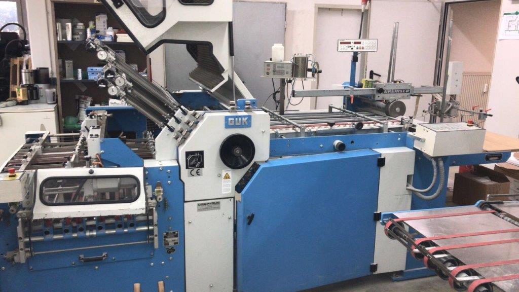 Used GUK FA 746KTLF4 SA 16 side combination folding 1999