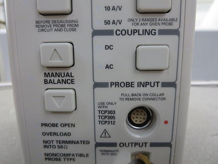 Used Tektronix, TCPA300, Amplifier,Will NOT Power On,For Parts &/Or Repair,No Returns