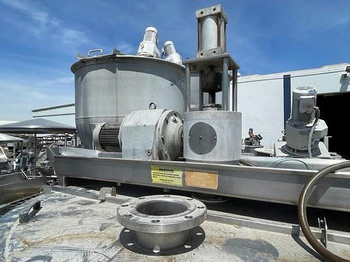 Used 500 GALLON HAMILTON SINGLE MOTION KETTLE - S/S - JACKETED