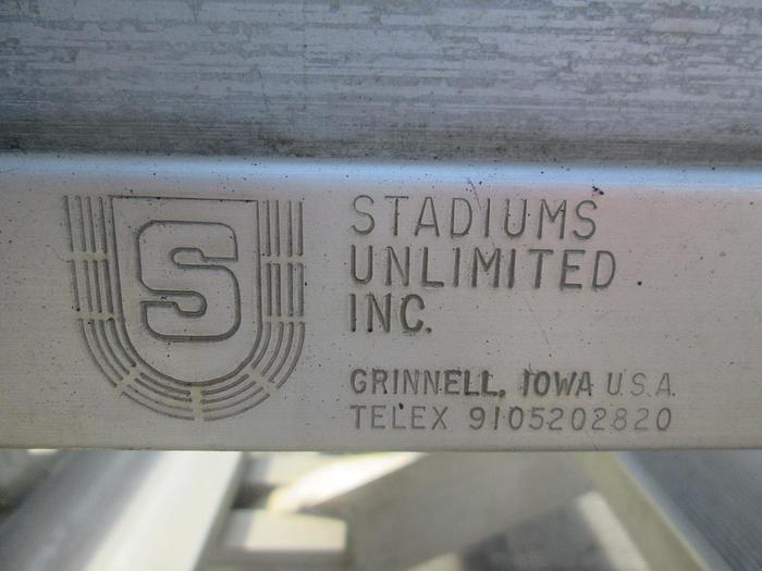 Used Portable Fold Out Bleachers