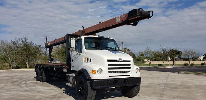 Used 2005 Sterling Acterra Flatbed Roofing Conveyor Truck 41' Cleasby Acterra