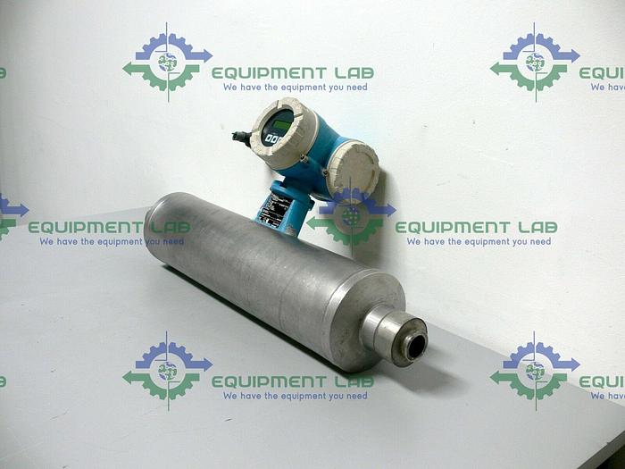 Used Endress Hauser Promass 80 I 80I41-AFTDAARABBAA Flow Meter 1.5" Tri-Clamp 2" OD