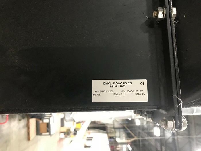 Used EMOD INDUSTRIAL EXHAUST BLOWER TYPE: 0132S/2-166922