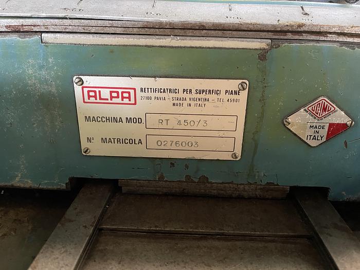 Buone Rettifica Tangenziale ALPA RTL 450/3