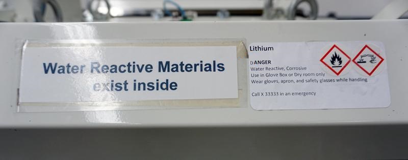 Used MIWA vacuum glovebox with purifier - Lithium battery research