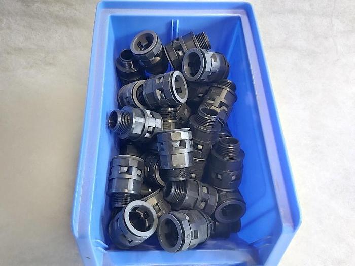42 pezzi connettori diritti, DN17/M20 x 1,5, Interflex / Racor, nuovo -60%