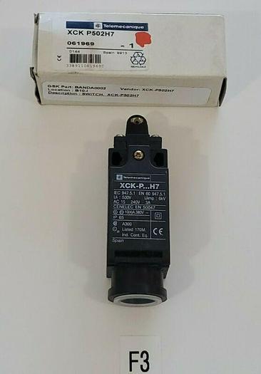 *NEW IN BOX* TELEMECANIQUE XCK P502H7 LIMIT SWITCH XCK-P...H7 3A + WARRANTY!