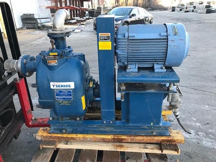 Used GORMAN RUPP MDL. T3A61S-B  /F  PUMP 20 HP