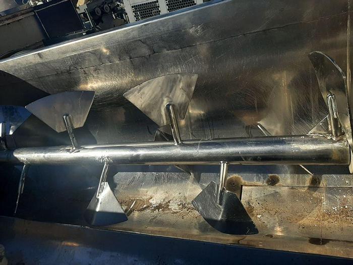 Used Mixer, Paddle, 40 CF, S/st, Blondheim, Dual Shaft, #S742475