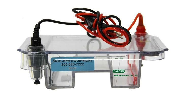 Used Bio-Rad Wide Mini-Sub Cell GT Electrophoresis System (8650)W