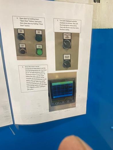 Used 1998 EFCO Furnances Tempering Furnace