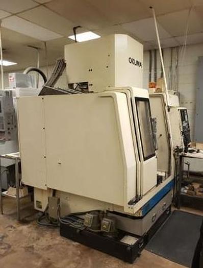 Used 1995 OKUMA VR 40 ii 4-Axis Vertical Machining Center