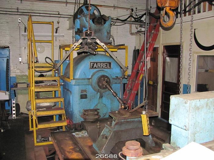 Used Farrel TWO WHEEL 42" X 172" Two Wheel Roll Grinder, Including Fmt Rolltrack Digital Gaging System, Allen Bradley Drive Upgrades, Refurbished V-Ways #26588