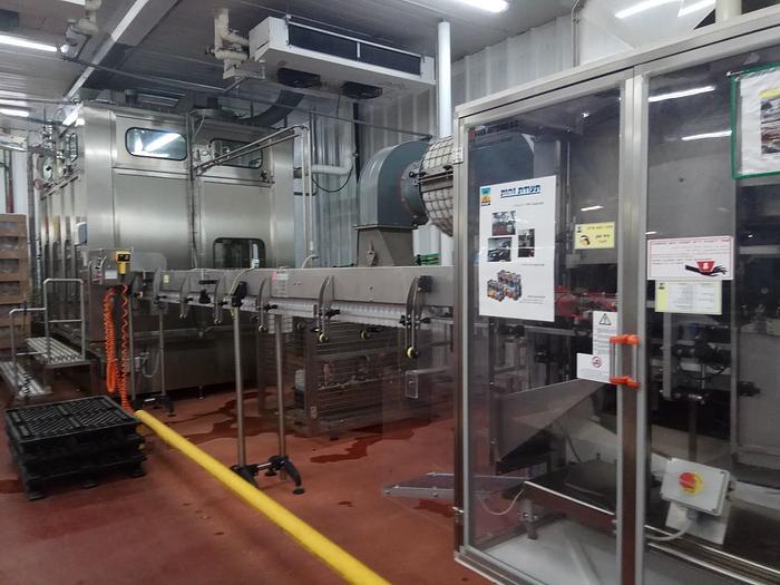 Used WEIGHTPACK BOTTLE FILLING MACHINE WITH FOIL CAP