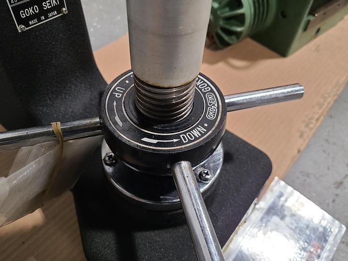 Used Rockwell Hardness Tester made by GOKO SEIKI in Japan Comes with
