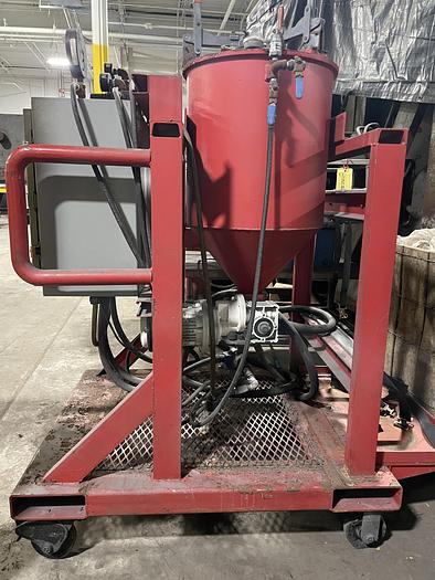 Used MOLTEN METAL EQUIPMENT INNOVATIONS MOBILE FLUX INJECTION UNIT