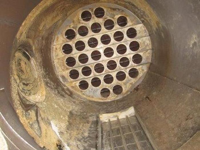 Used Dust Collector, Baghouse, 140 SF, Pulse, Round Tank, C/st #S737884