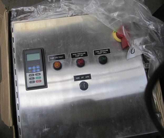 Unused Control Panel, Elec, S/st, 1.5 HP, 480 V, Unused #S739240