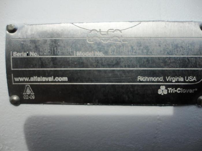 Used Pump, Centrif., 7.5 HP, 316 S/st, Alfa Laval, C216MD21T, 2" #S740226