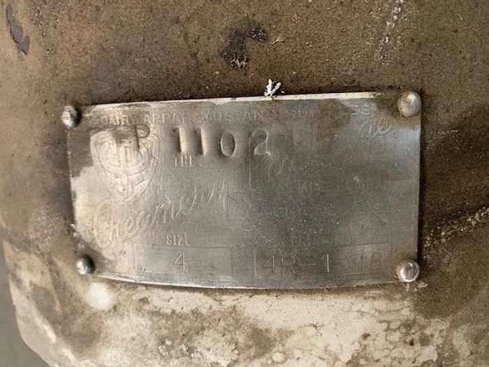 Used Creamery Package Size 4 Positive Displacement Portable Pump