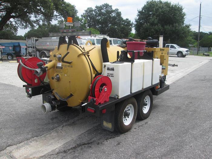 Used 2011 Vermeer Low Profile Air 555 SDT Vacuum Trailer.
