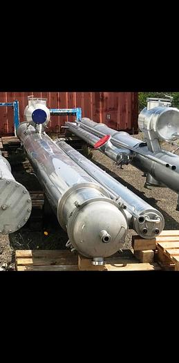 Used 2-step falling-film vacuum evaporator