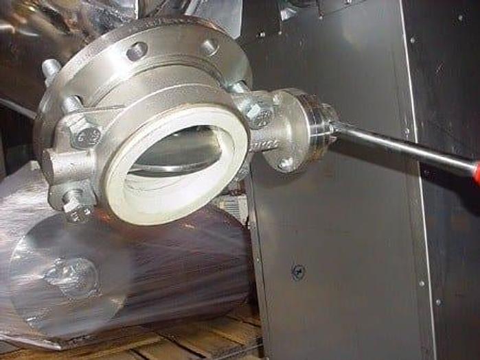 Used 1 CU. FT. WUXI XIN TWIN SHELL BLENDER/DRYER – POLISHED S/S