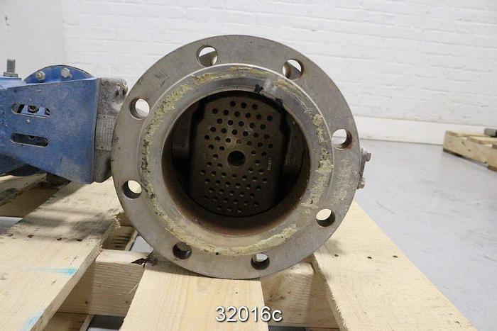 Used Neles Jamesbury QR21CB10CCJK 6" R-Series Segment Ball Valve #32016