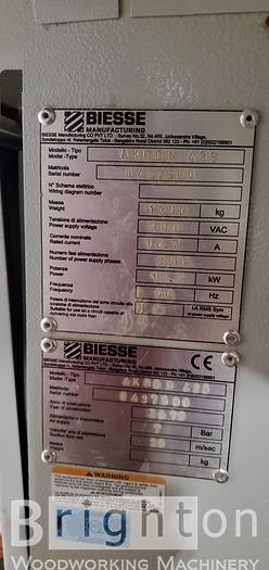 Used 2000 Selco EB90 Used Beam Saw 10' x 10' with 3 air tables