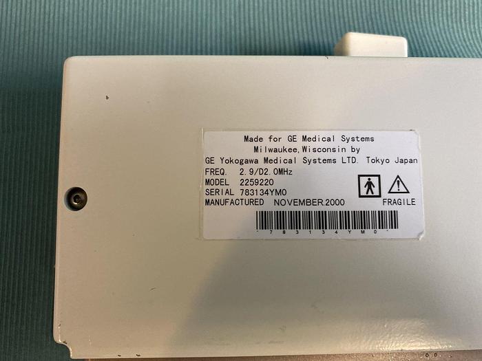 Gebraucht GE Kardio Sonde S222 Ultraschallsonde