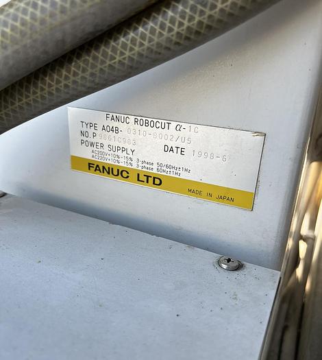 Used 1998 FANUC Robocut Alpha OC CNC Wire EDM