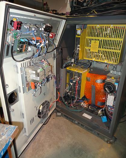 Used FANUC ARCMATE 120iC/10L 6 AXIS CNC MIG WELDING ROBOT WITH R30iA CONTROLLER