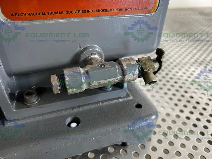 Used Welch  1402N Chemstar Corrosive Gas Vacuum Pump w/ Motor Division C63CXGZP Motor