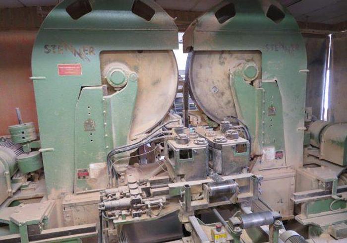 Used Complete resaw- line with Stenner VHET