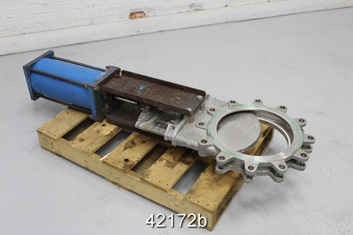 Used Orbinox PANE4NE3K2-1500 14" Air Operated Knife Gate Valve #42172